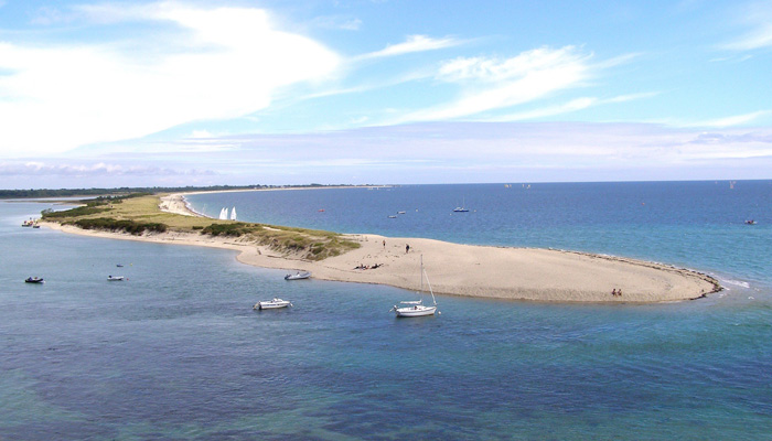 Bénodet plage du Letty et Mer Blanche